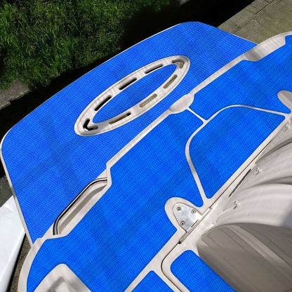 3M Self Adhesive EVA Foam Sheets - Dark Blue Small Diamond Boat Flooring Marine Decking HzKaiCun