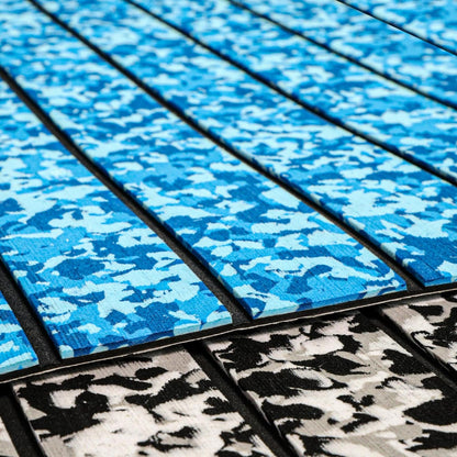 3M Self Adhesive EVA Foam Sheets - Ocean Camo and Black H Groove Boat Flooring HzKaiCun