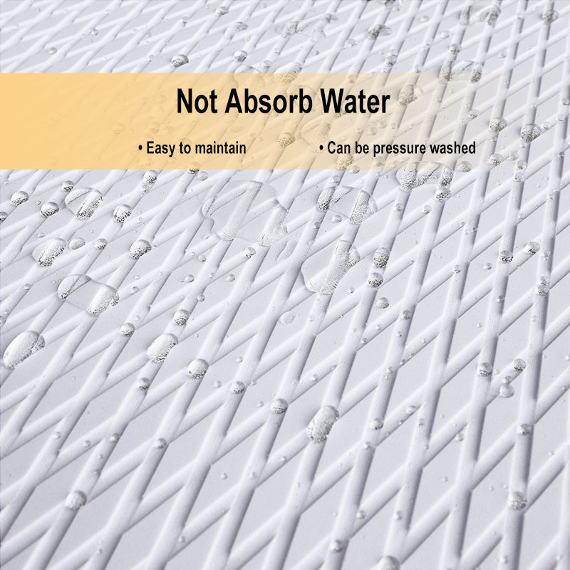 3M Self Adhesive EVA Foam Sheets - White Small Diamond Boat Flooring Marine Decking HzKaiCun