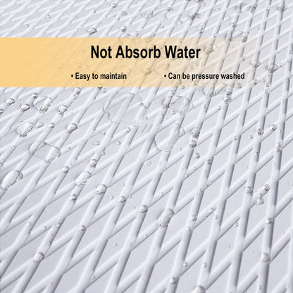 3M Self Adhesive EVA Foam Sheets - White Small Diamond Boat Flooring Marine Decking HzKaiCun
