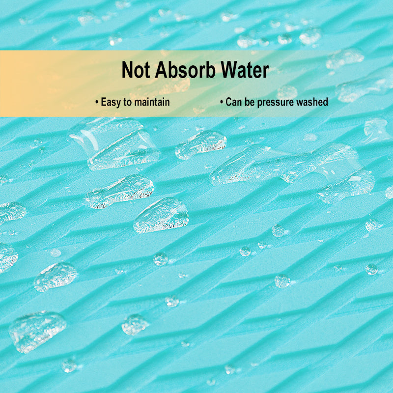 3M Self Adhesive EVA Foam Sheets - Light Blue Small Diamond Boat Flooring Marine Decking HzKaiCun