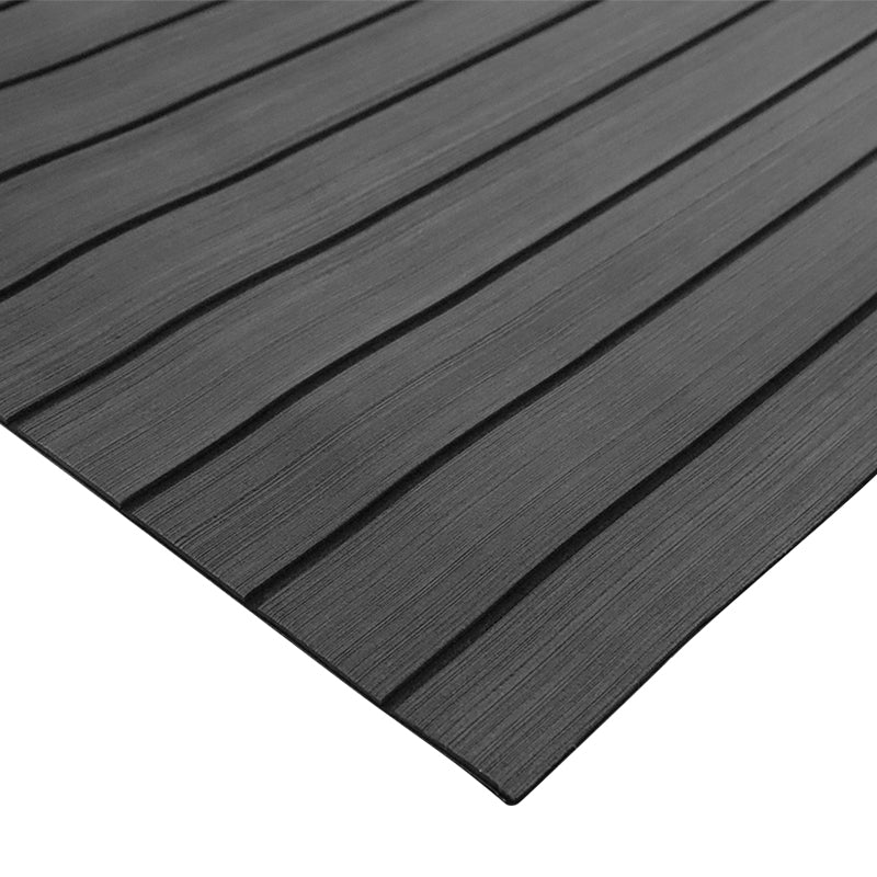 3M Self Adhesive EVA Foam Sheets - Dark Gray and Black H Groove Boat Flooring