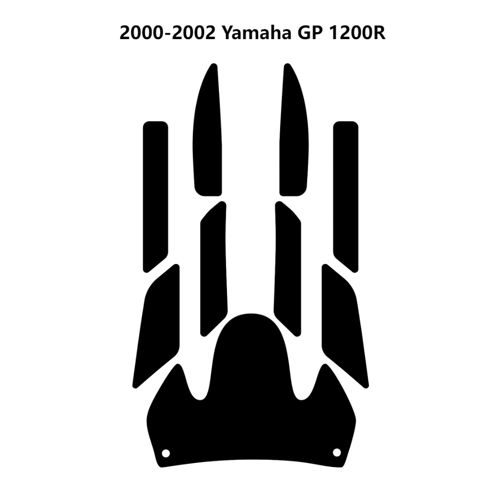 Custom 2000-2002 Yamaha GP 1200R Jet Ski EVA Traction Mats HzKaiCun