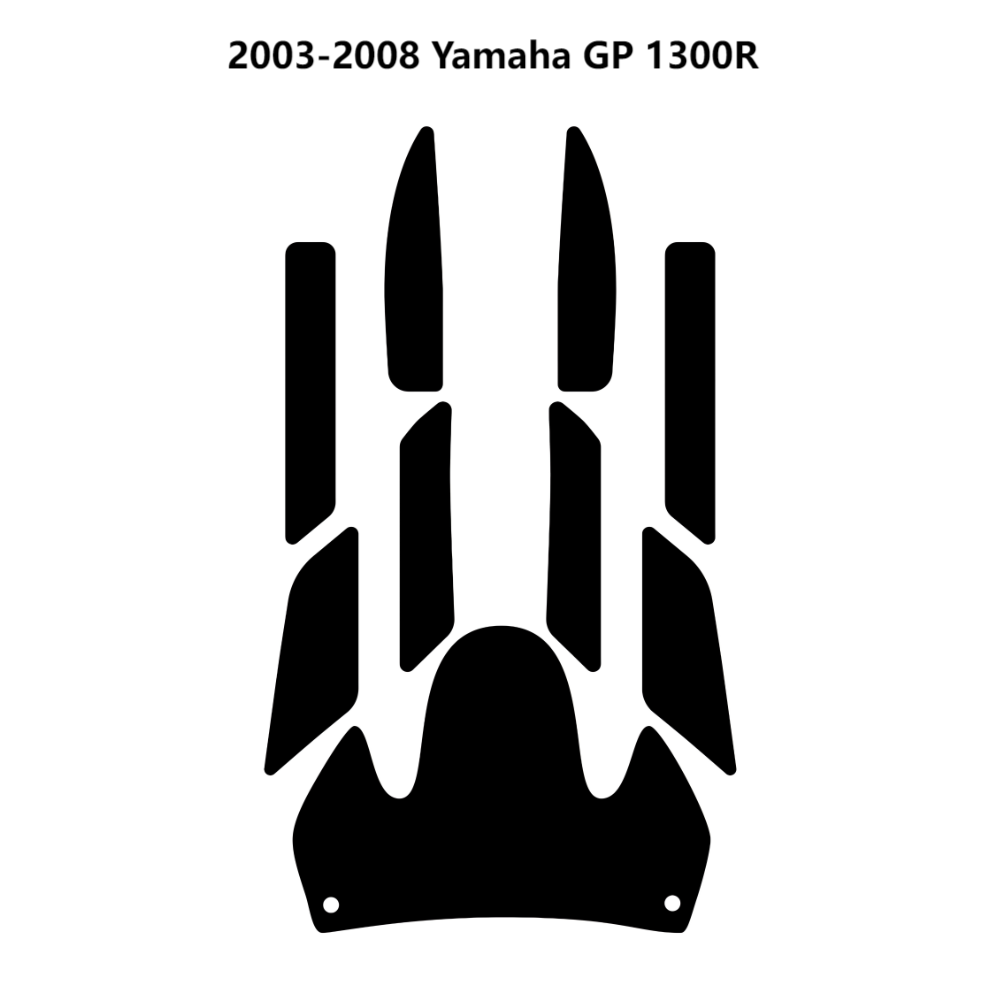 Custom 2003-2008 Yamaha GP 1300R Jet Ski EVA Traction Mats HzKaiCun