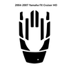 Custom Jet Ski EVA Traction Mats for 2004-2007 Yamaha FX CRUISER HO HzKaiCun