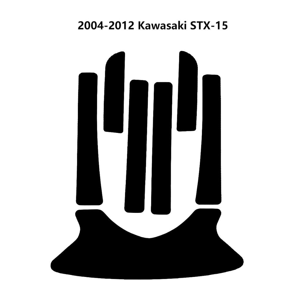 Custom Jet Ski EVA Traction Mats for 2004-2012 Kawasaki STX-15 HzKaiCun