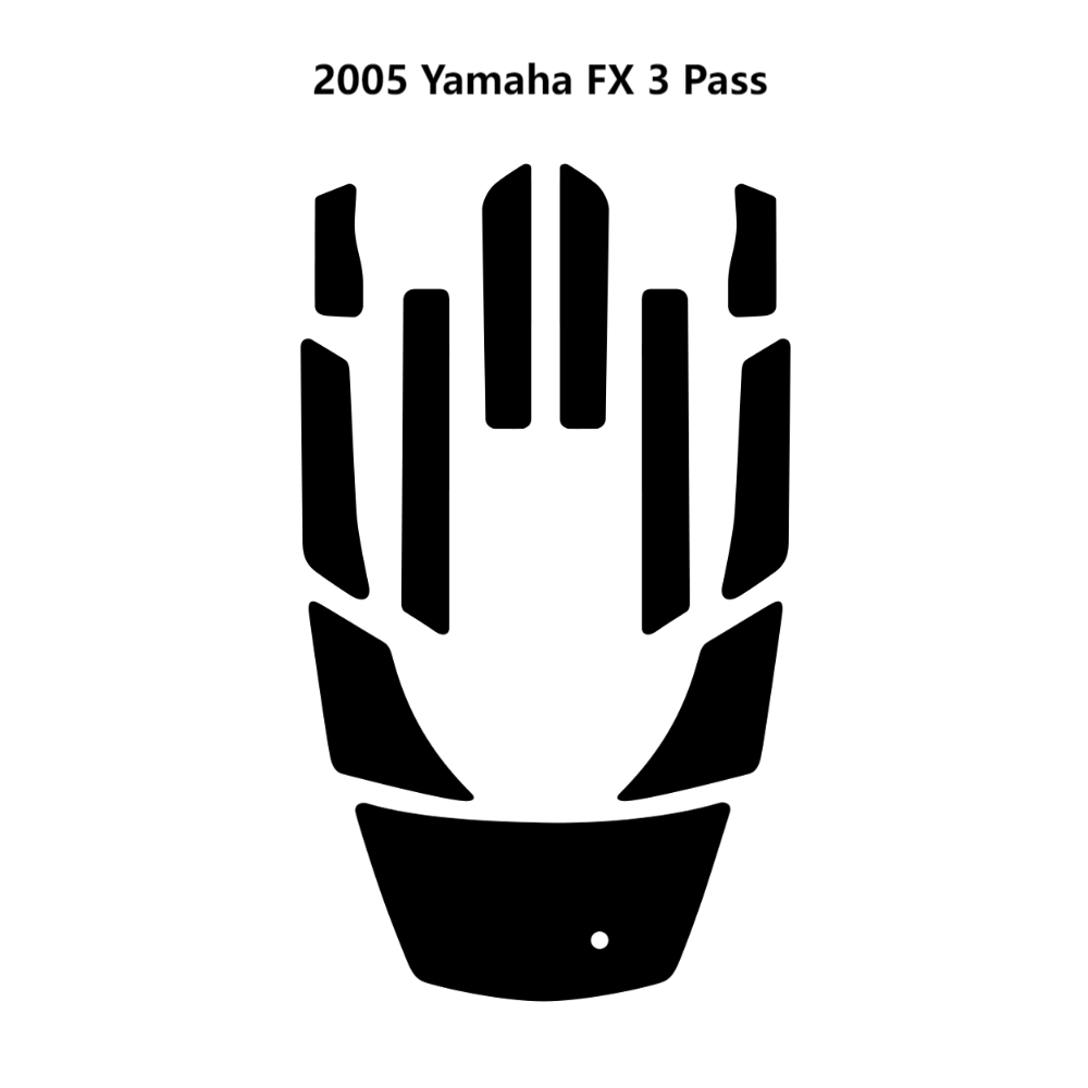 Custom 2005 Yamaha FX 3 Pass Jet Ski EVA Traction Mats HzKaiCun