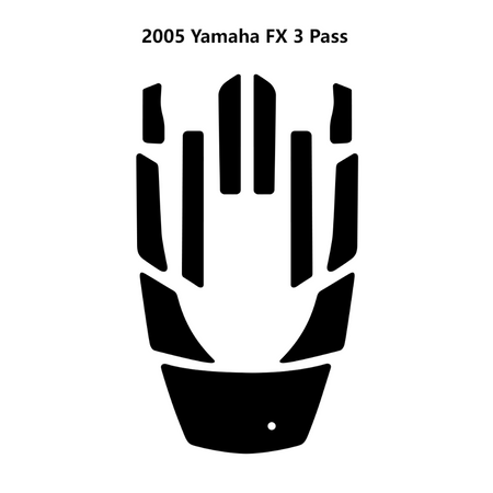 Custom 2005 Yamaha FX 3 Pass Jet Ski EVA Traction Mats HzKaiCun