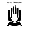 Custom Jet Ski EVA Traction Mats for 2007-2018 Kawasaki ULTRA LX HzKaiCun