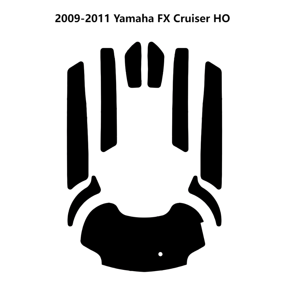 Custom Jet Ski EVA Traction Mats for 2009-2011 Yamaha FX CRUISER HO HzKaiCun