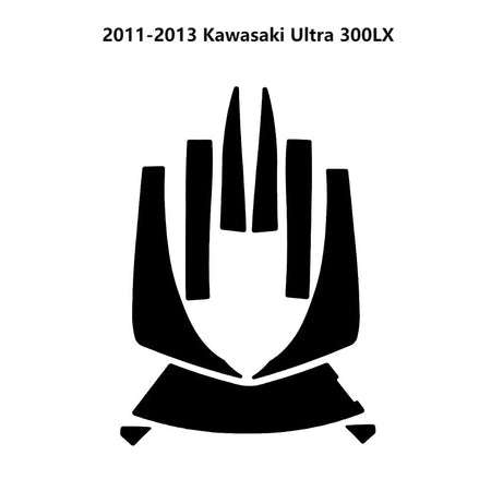 Custom 2011-2013 Kawasaki Ultra 300LX Jet Ski EVA Traction Mats HzKaiCun