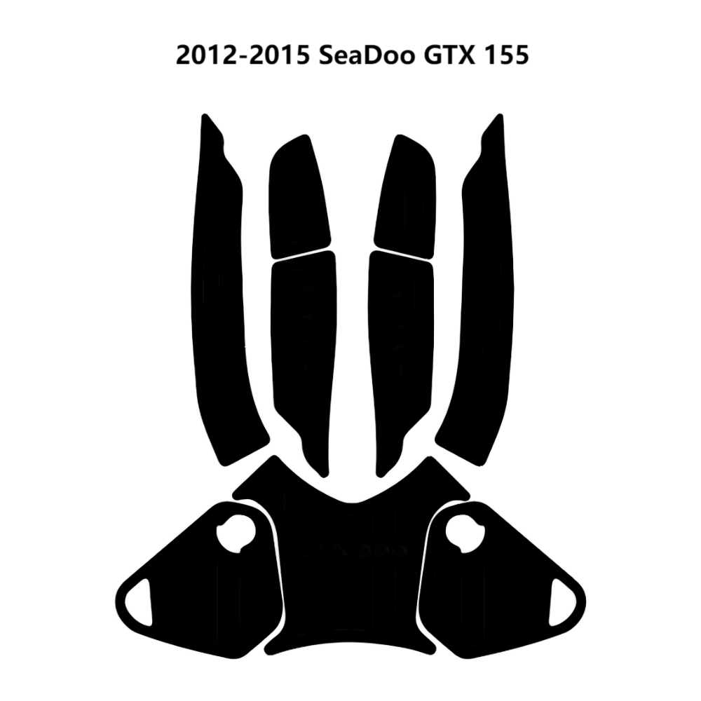 Custom 2012-2015 SeaDoo GTX 155 Jet Ski EVA Traction Mats HzKaiCun
