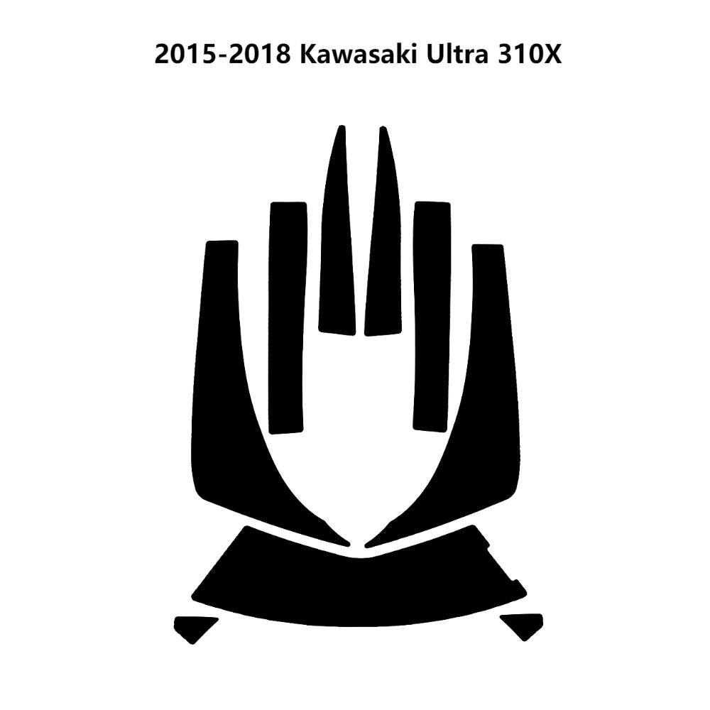 Custom Jet Ski EVA Traction Mats for 2015-2018 Kawasaki Ultra 310X HzKaiCun