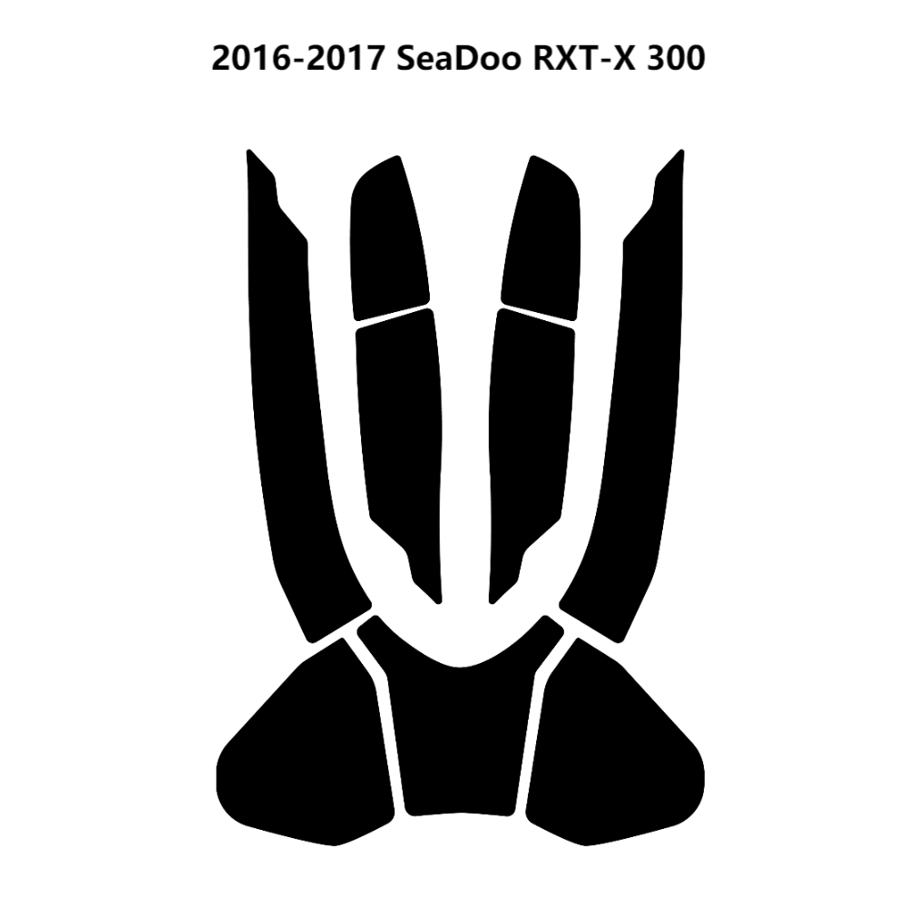 Custom 2016-2017 SeaDoo RXT-X 300 Jet Ski Traction Mat Kits