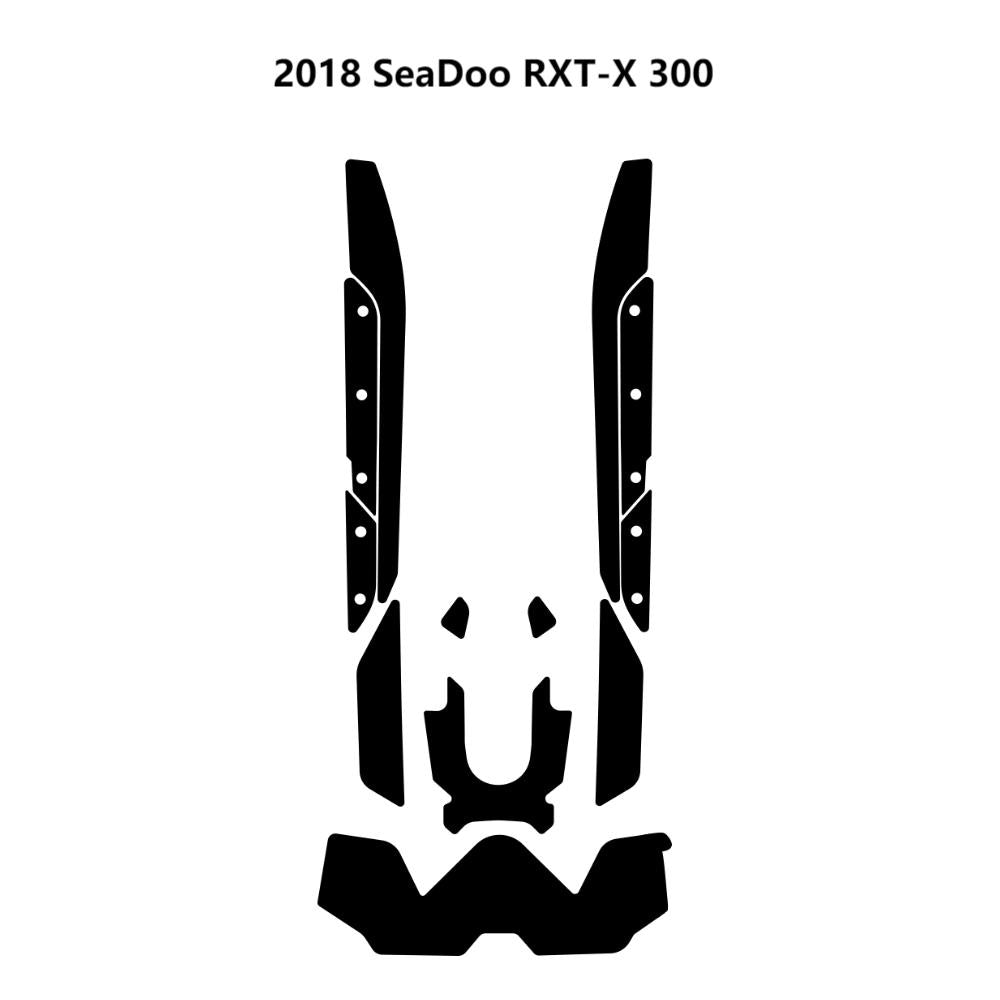 Custom 2018 SeaDoo RXT-X 300 Jet Ski Traction Mat Kits