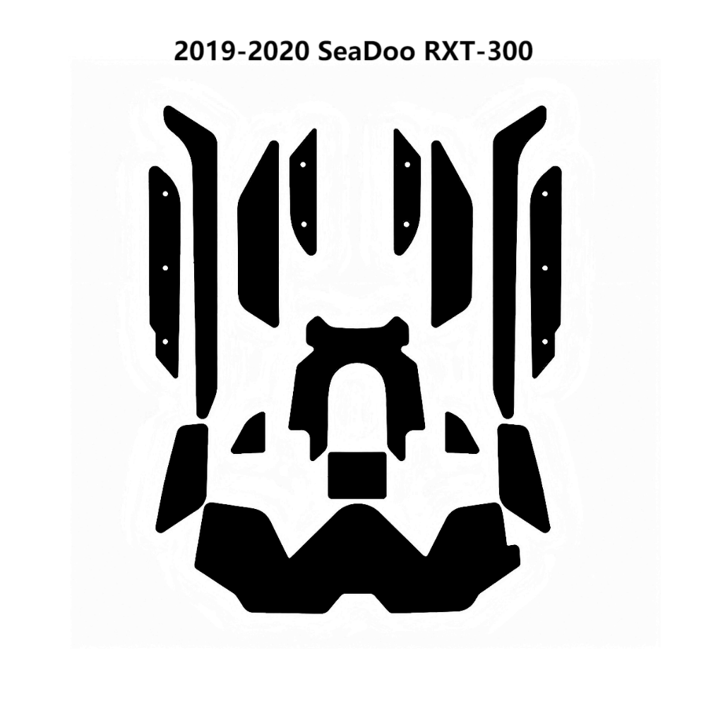Custom 2019-2020 SeaDoo RXT-300 Jet Ski EVA Traction Mats HzKaiCun