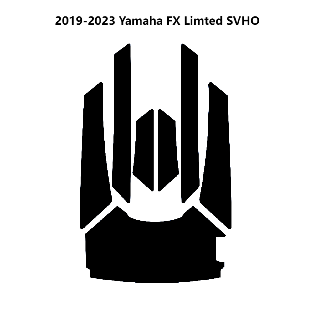 Custom 2019-2023 Yamaha FX Limted SVHO Jet Ski Traction Mat Kits