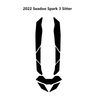 Custom 2022 Seadoo Spark 3 Sitter Jet Ski Traction Mat Kits