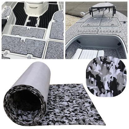 3M Self Adhesive EVA Foam Sheet - Snow Camo Small Diamond Boat Flooring Marine Decking HzKaiCun