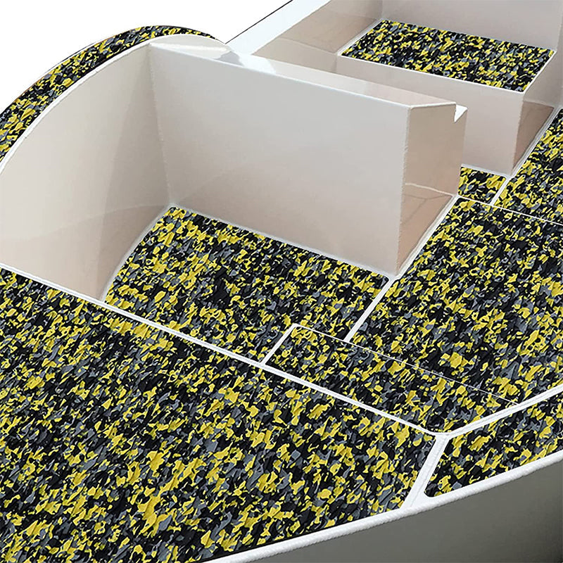 EVA Foam Sheet - Yellow Camo Small Diamond Boat Flooring Marine Decking HzKaiCun