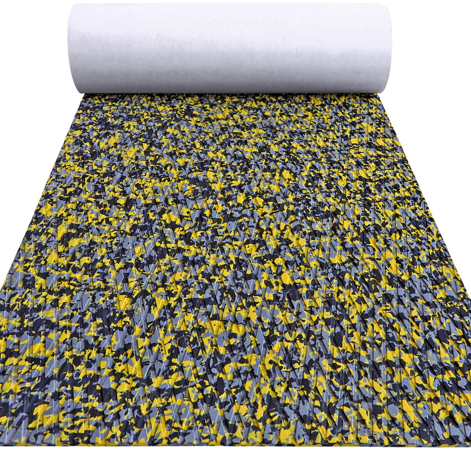EVA Foam Sheet - Yellow Camo Small Diamond Boat Flooring Marine Decking