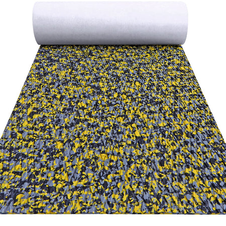 3M Self Adhesive EVA Foam Sheet - Yellow Camo Small Diamond Boat Flooring Marine Decking HzKaiCun