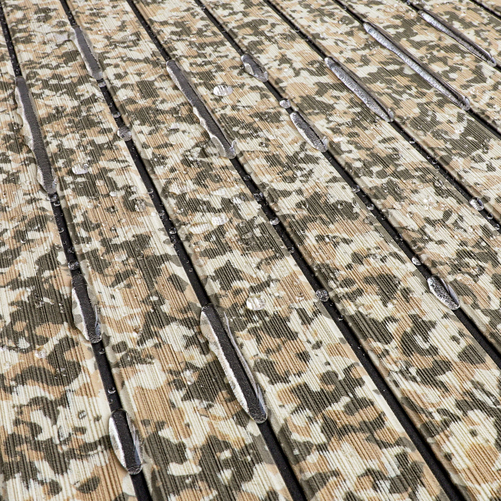 Hzkaicun 3M Self Adhesive EVA Foam Sheets - Desert Camo and Black waterproof boat flooring 