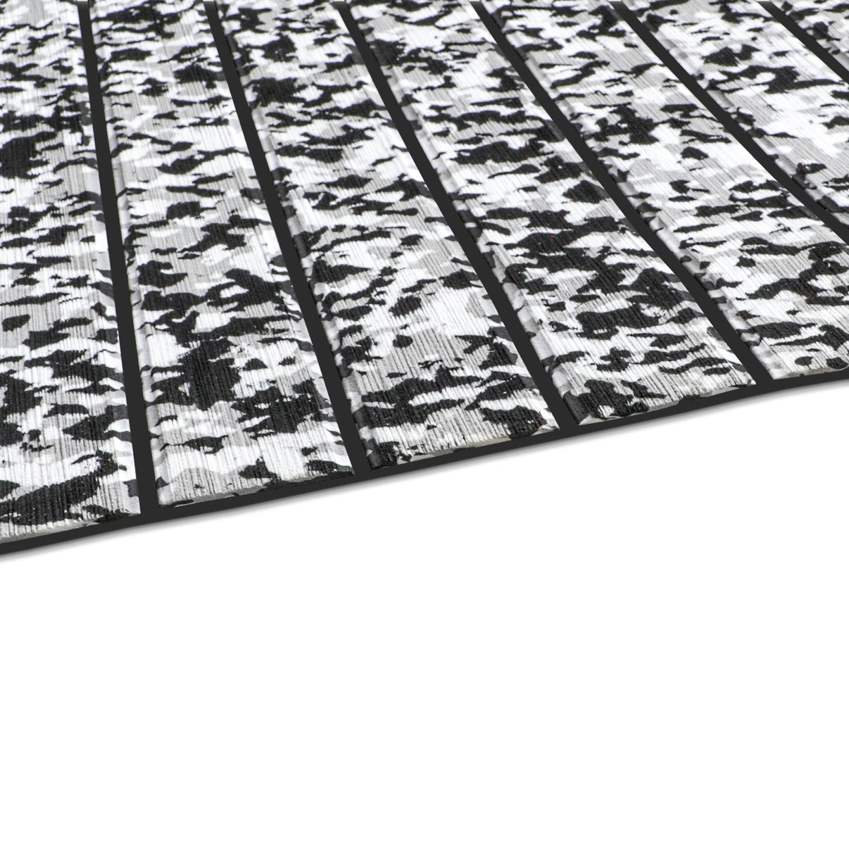3M Self Adhesive EVA Foam Sheets - Snow Camo and Black U Groove Boat Flooring HzKaiCun
