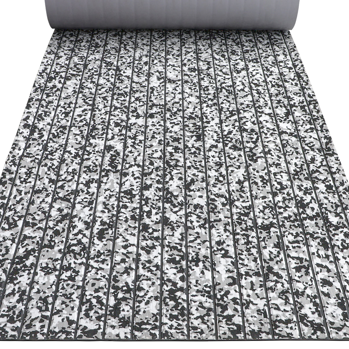 3M Self Adhesive EVA Foam Sheets - Snow Camo and Black U Groove Boat Flooring HzKaiCun