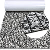 3M Self Adhesive EVA Foam Sheets - Snow Camo and Black U Groove Boat Flooring HzKaiCun