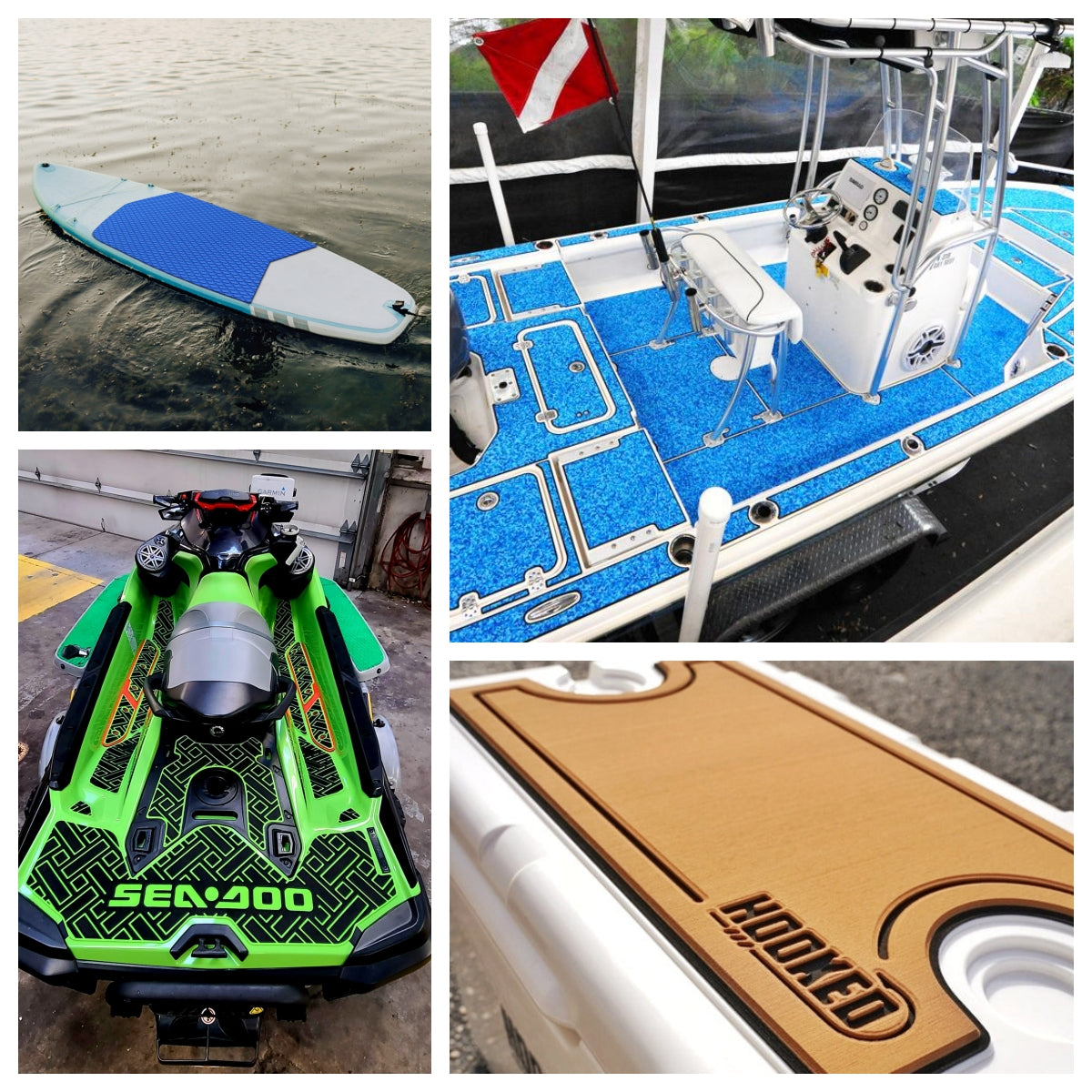 Hzkaicun EVA Foam factory -Boat Flooring, Jet Ski Traction Mats, Surfboard Traction Pads, Cooler Box Mats
