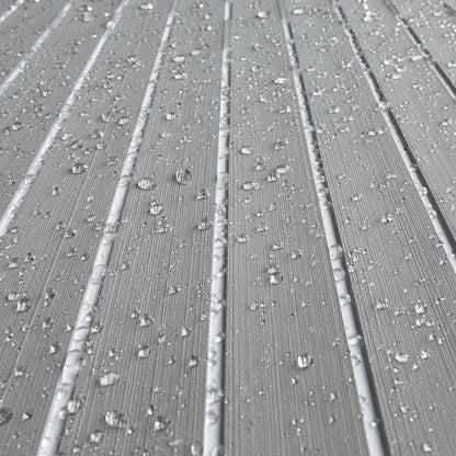 3M Self Adhesive EVA Foam Sheets - Light Gray and White H Groove Boat Flooring HzKaiCun
