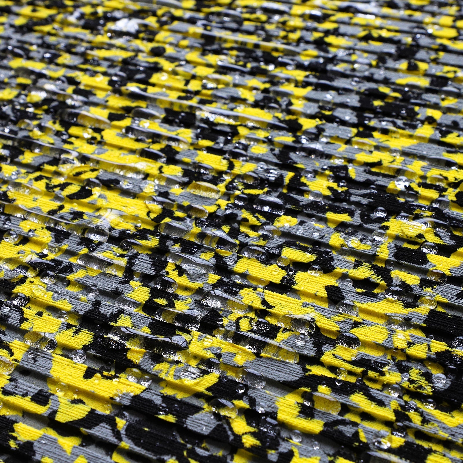 EVA Foam Sheets - Yellow Camo Deep Striped Groove Boat Flooring HzKaiCun