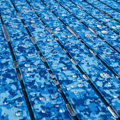 3M Self Adhesive EVA Foam Sheets - Ocean Camo and Black U Groove Boat Flooring HzKaiCun