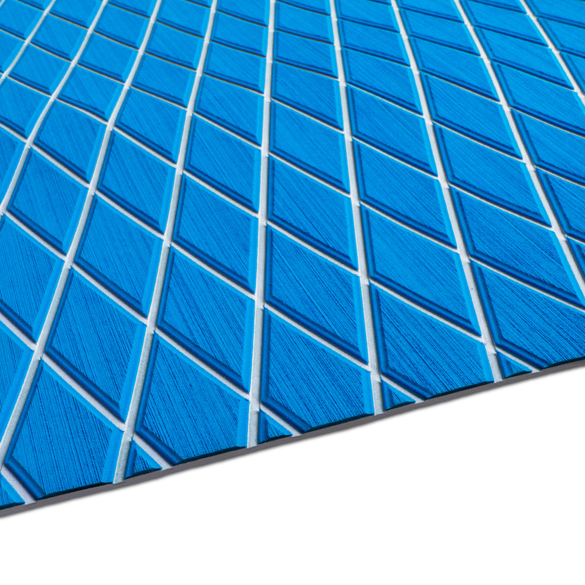 3M Self Adhesive EVA Foam Sheet - Blue and White Large Diamond Boat Flooring Marine Decking HzKaiCun