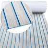 3M Self Adhesive EVA Foam Sheets - Light Gray and Blue H Groove Boat Flooring