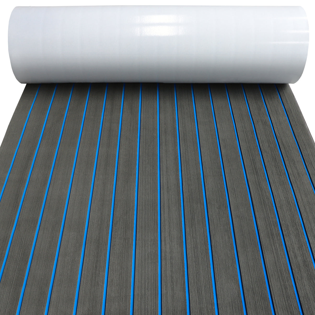 3M Self Adhesive EVA Foam Sheets - Dark Gray and Blue H Groove Boat Flooring HzKaiCun