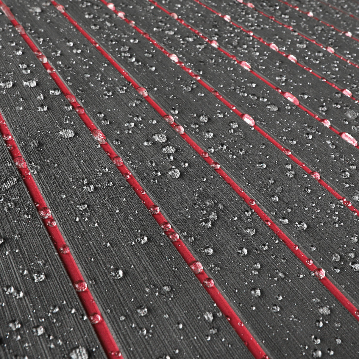 3M Self Adhesive EVA Foam Sheets - Dark Gray and Red H Groove Boat Flooring HzKaiCun