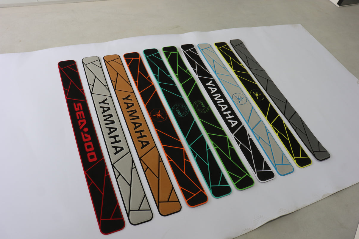 3M Custom EVA Anti-Slip Side Mats for Jet Ski, Personalized Decorative Traction Pad Fit Most Motorboat Models HzKaiCun