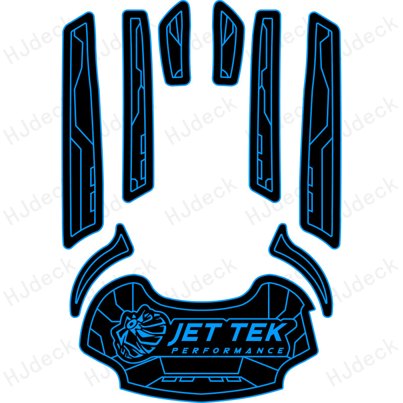Custom 2009-2011 Yamaha FX HO Jet Ski EVA Traction Mats HzKaiCun