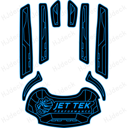 Custom 2009-2011 Yamaha FX HO Jet Ski EVA Traction Mats HzKaiCun