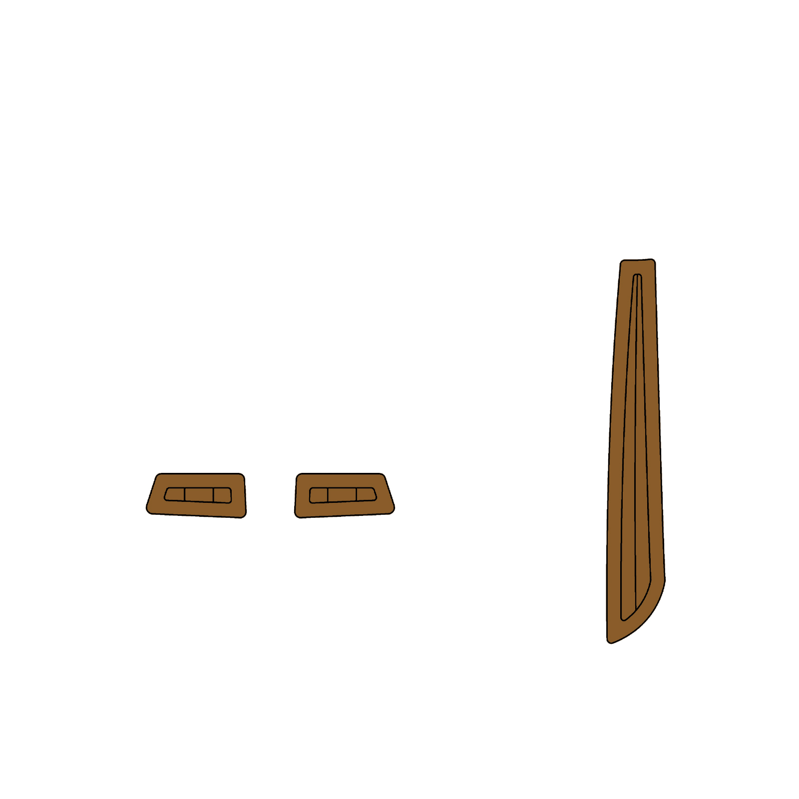MB Sports Dash&Arm Rest boat flooring