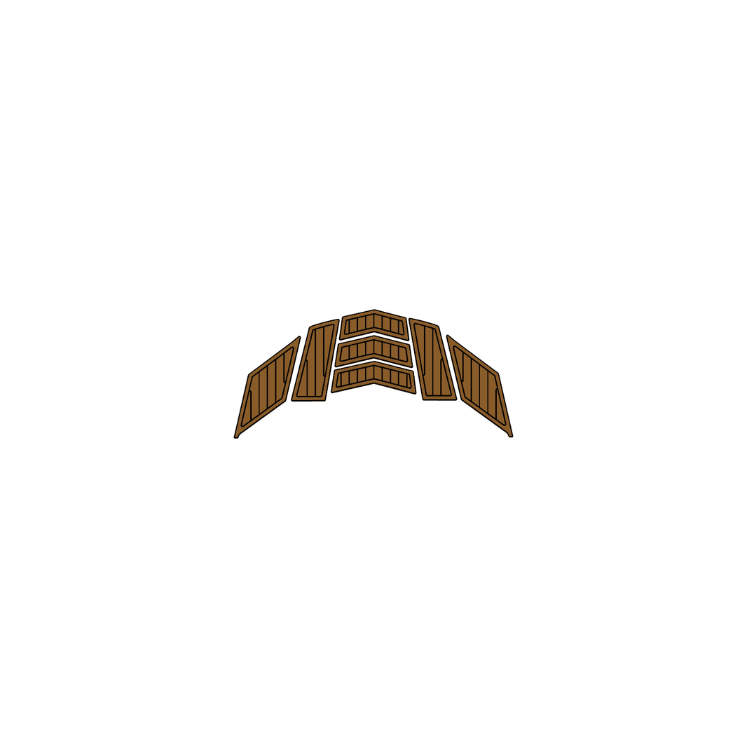 Custom "Moomba Makai(2021)" EVA Foam Boat Deck Mat Marine Flooring Marine Boat Decking Yacht Pad HzKaiCun