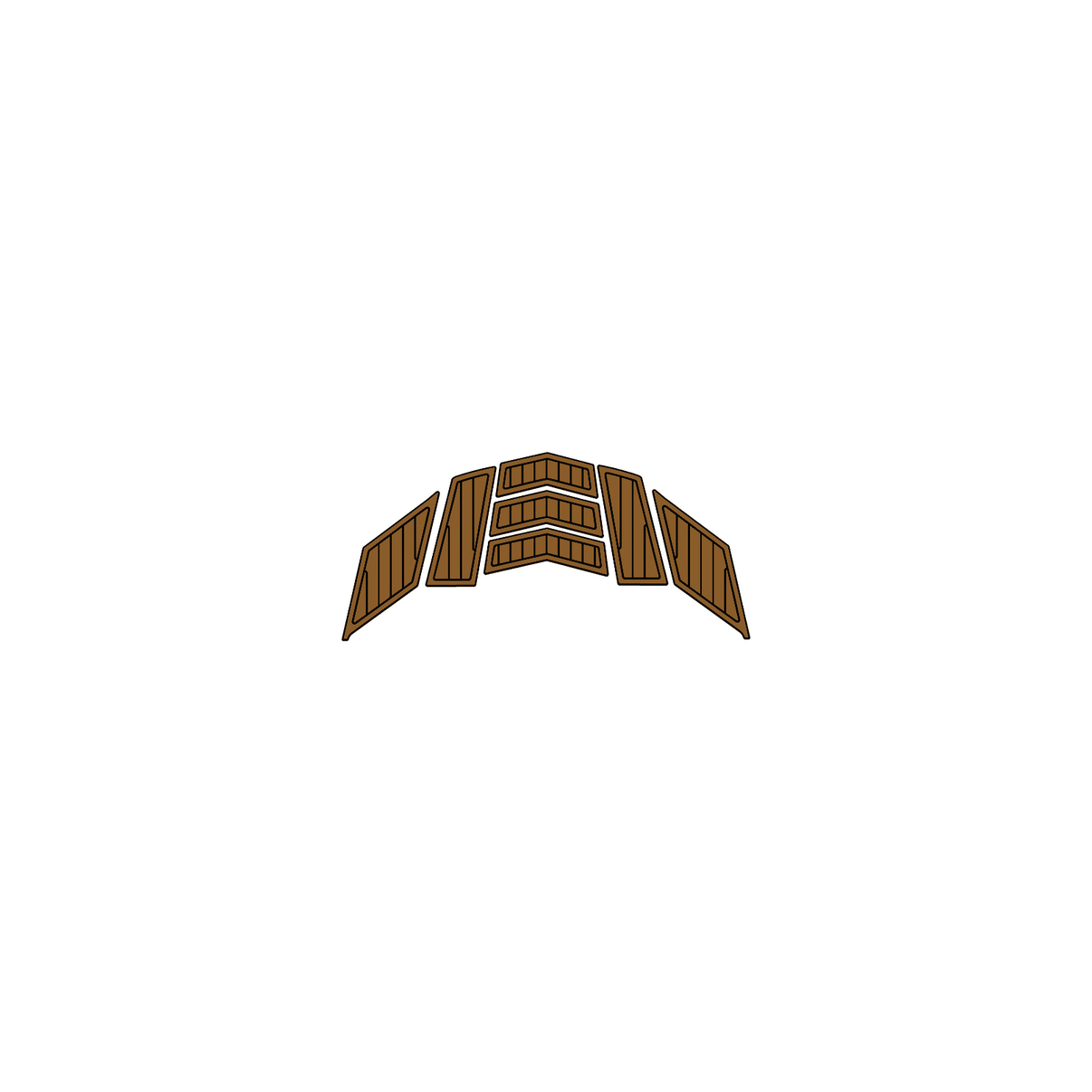 Custom "Moomba Makai(2021)" EVA Foam Boat Deck Mat Marine Flooring Marine Boat Decking Yacht Pad HzKaiCun