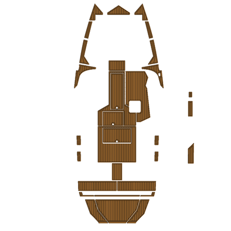 Custom "Pavati AL24" EVA Foam Boat Deck Mat Marine Flooring Marine Boat Decking Yacht Pad HzKaiCun