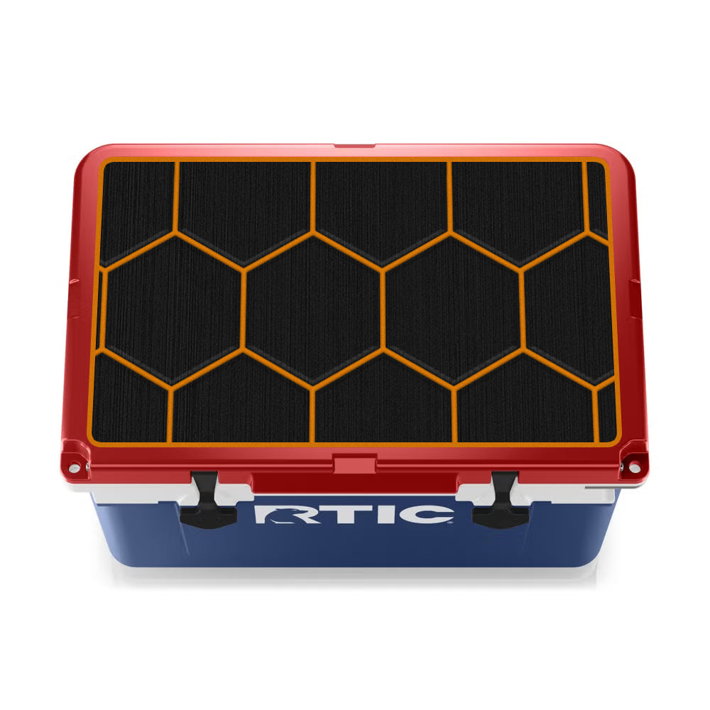 RTIC 32 Cooler Pad Hexagon Texture
