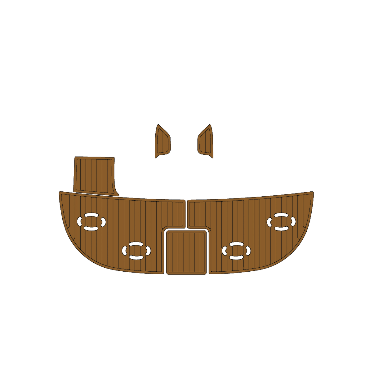 Custom "SeaRay 340" EVA Foam Boat Deck Mat Marine Flooring Marine Boat Decking Yacht Pad HzKaiCun