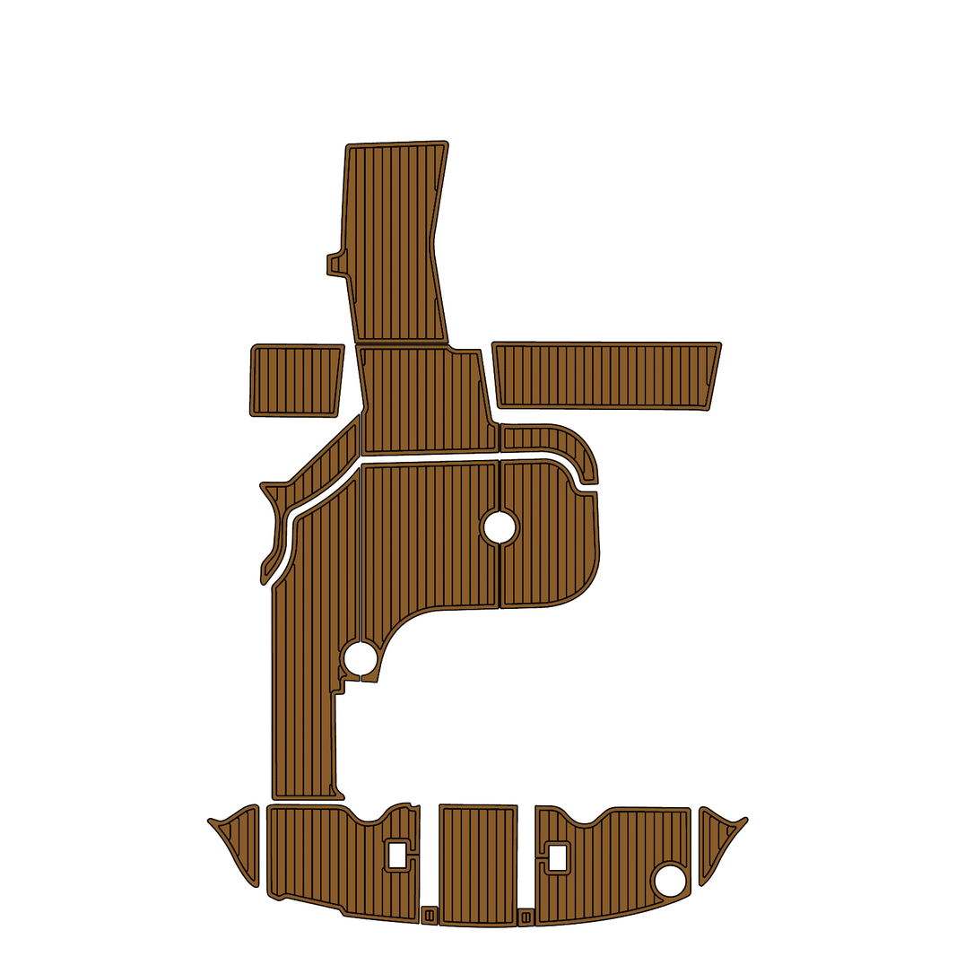 Custom "SeaRay 34 Express Cruiser" EVA Foam Boat Deck Mat Marine Flooring Marine Boat Decking Yacht Pad HzKaiCun