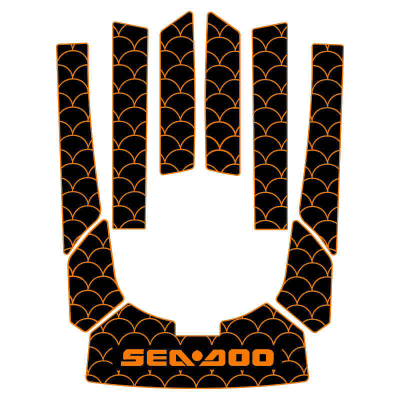 Custom 1997-2000 SeaDoo GTL Jet Ski EVA Traction Mats HzKaiCun