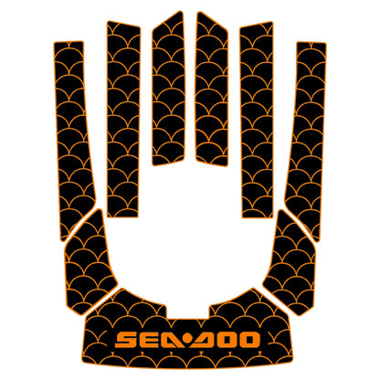 Custom 1997-2000 SeaDoo GTL Jet Ski EVA Traction Mats HzKaiCun